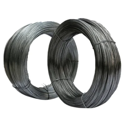 Alambre de acero negro/Cable de enlace de trenzado de alambre de acero/hilo trenzado/cable de hierro para la construcción edificio