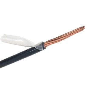 Thw Cable eléctrico de 2,5 mm de cable Thhn 4mm 10mm 16mm Cable de cobre aislados con PVC