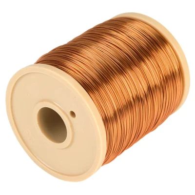 El suministro directo de fábrica el número 1, 22 AWG Occ Litz Autoadhesivo bobinado de cobre para cable de bobina de alambre de cobre magnético de 0,8 mm de diámetro - 0.95mm Ei/aiw grado