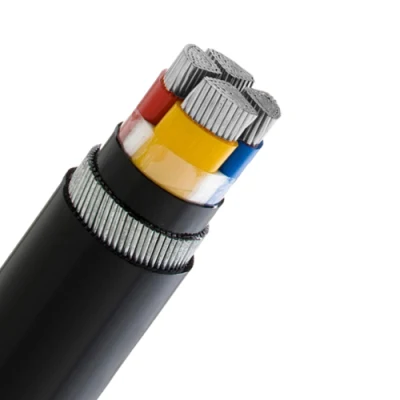 Baja tensión LV 0,6/1kV simple 1 2 3 4 5 Cable de alimentación de aluminio blindado Core XLPE PVC Swa