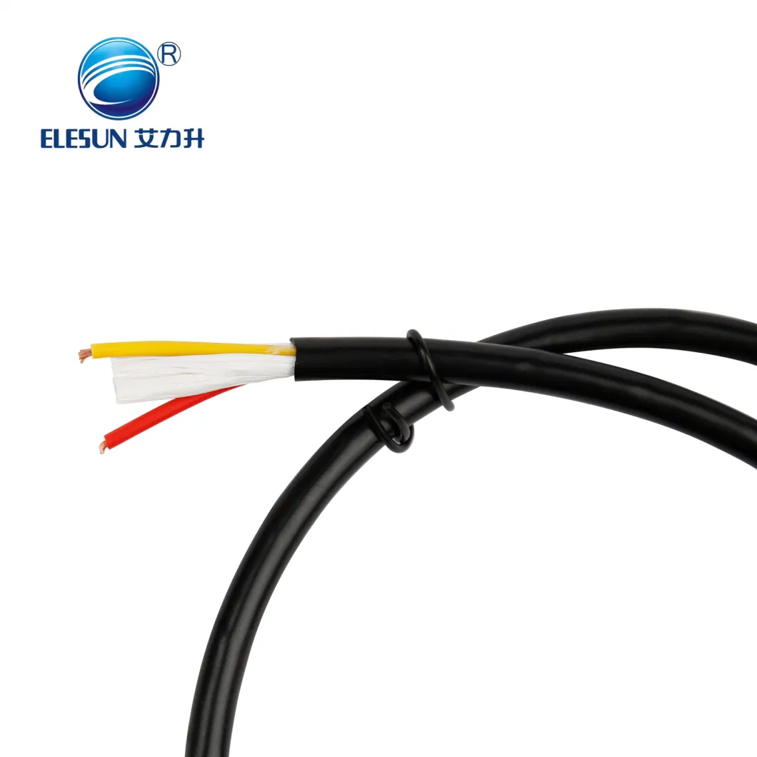 Hot Sale 300/500V Rvvp 2 Core 0.5/0.75/1/1.5/2.5 mm2 Shielded Electrical Flexible Cable Wire