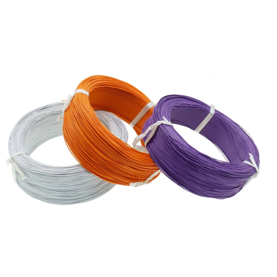 Customized AWG Stranded Copper Electric PTFE Hook up Wire Cable with UL