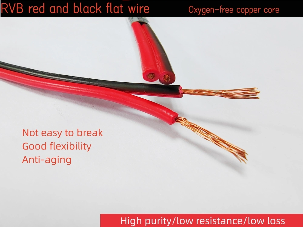 Rvb 2*200 Copper and Tinned Copper Wire Speaker Cable