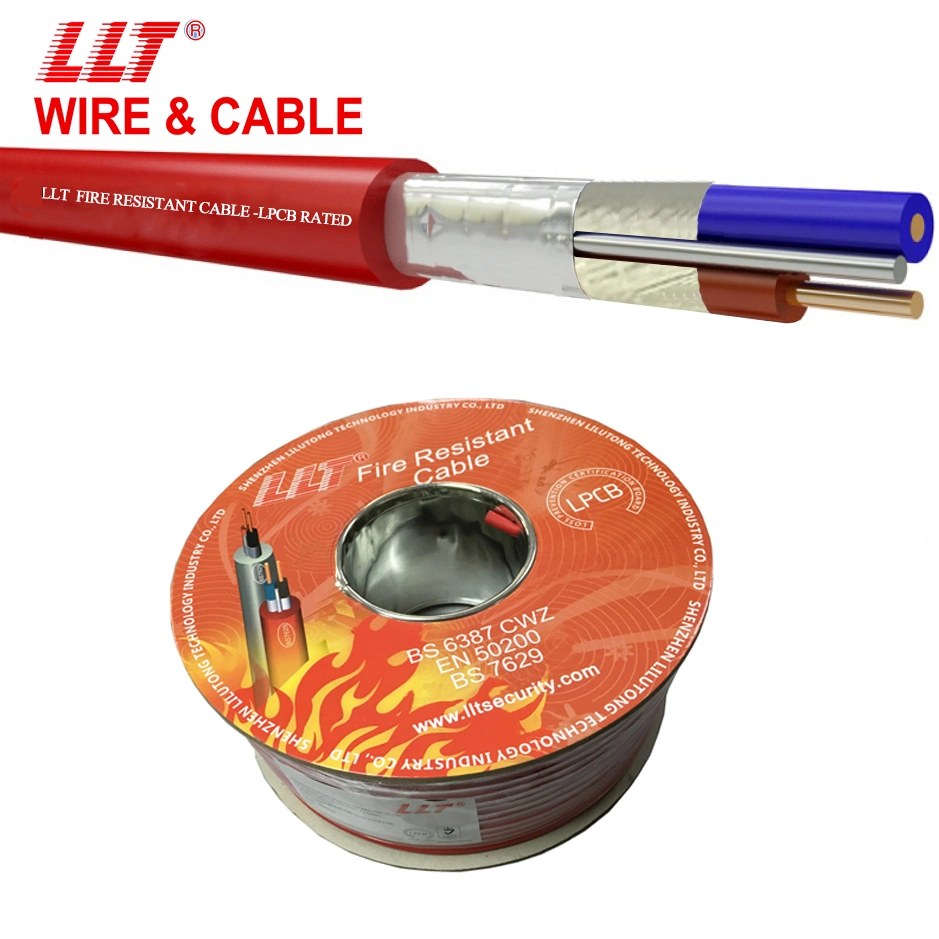 Llt Electrical Wires Pure Copper Fire Rated Cable for Fire Control System