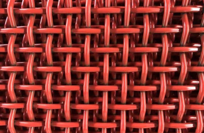 High Tensile Strength Woven Vibrating Screen Mesh/Crimped Wire Meesh for Mining Stone