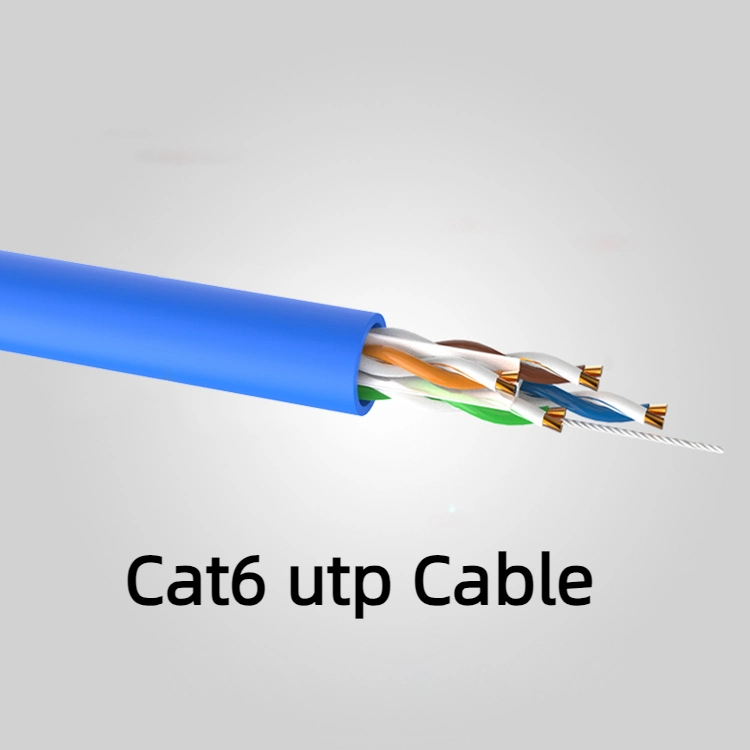 305m 4*2*23AWG Pure Copper UTP CAT6 Network Cable