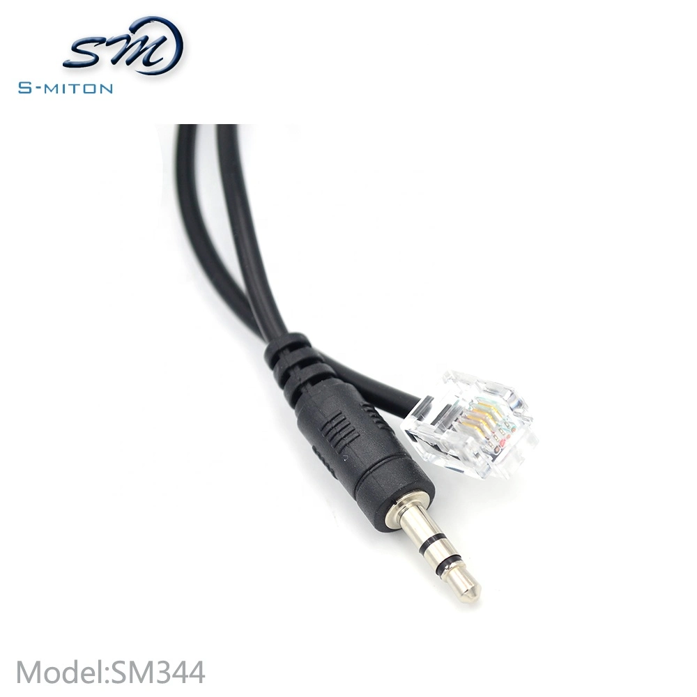 Rj11 6p4c Plug Patch Cord to 3.5mm Audio Cable