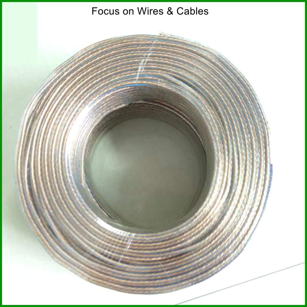 2 Core 1.5mm 2.5mm Flexible Wire PVC Insulated Speaker Cable