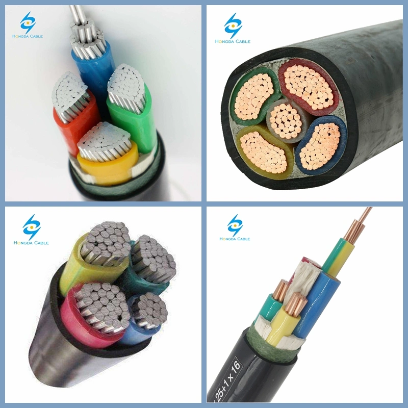 Low Voltage XLPE/PVC Insulated Aluminum Underground Power Cable