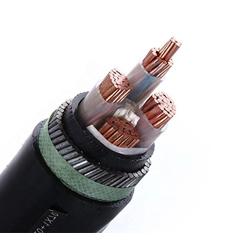 Electrical Supplies Yjv 0.6/1kv Armored Copper Conductor XLPE Insulated Power Cable