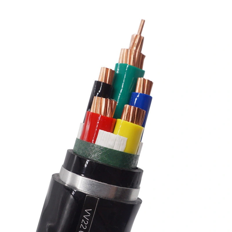 0.6/1kv Low Voltage XLPE Insulated Losh Sheath Steel Wire Armored Flame Resistant Copper Power Cable 10-630mm