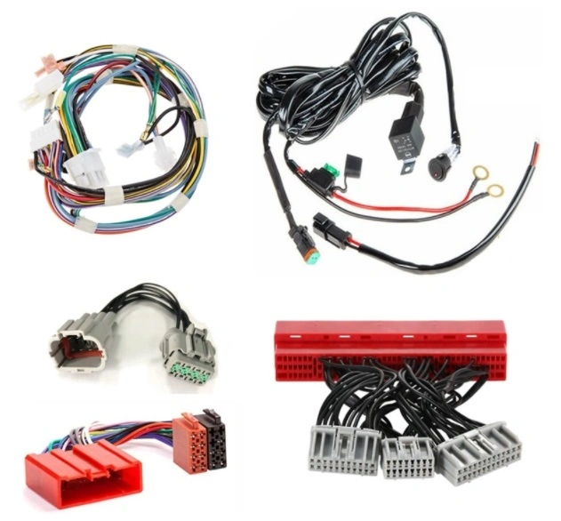 OEM ODM Customized Industrial Wire Harness Auto Car Electrical Connector Solar Inverter Energy Cable Assembly