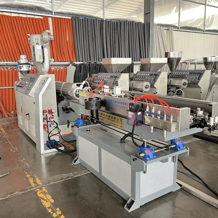 High Speed Corrugated Pipe Cable and Wire Sheath Production Line