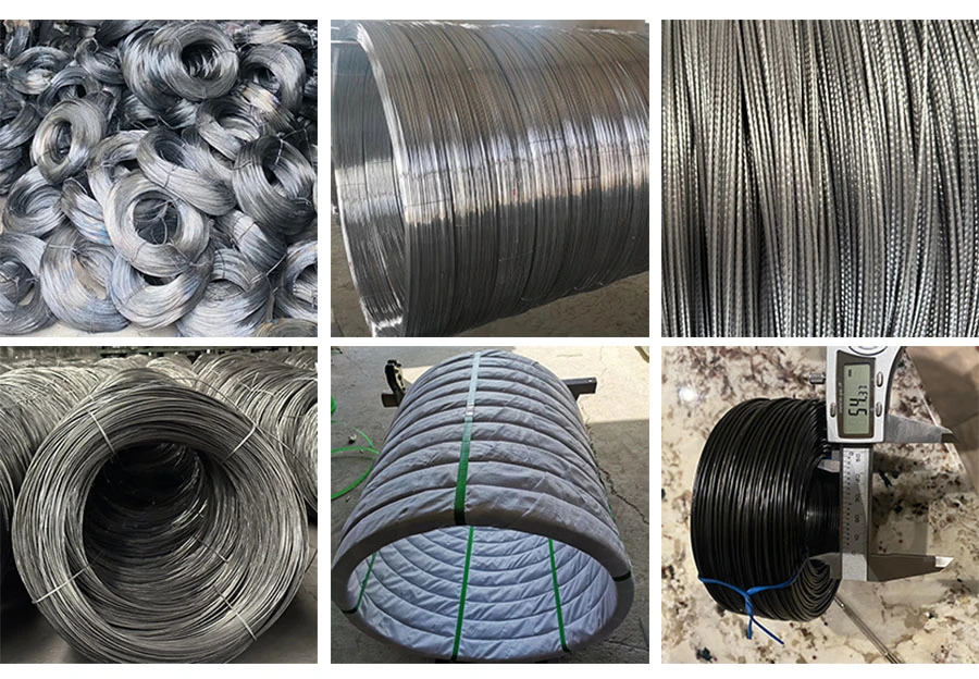 Hot Dipped/Electric Galvanized Mild Steel Binding Wire/Black Annealed Rebar Iron Tie Wire 16 Gauge Stainless Steel Spool for Construction/Building Material