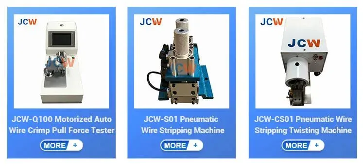 Jcw-CS15n Automatic Customize Multicore Inner Outer Layer Conductor 14mmo. D Wire Harness Process Cable Cut/Cutting Strip/Stripping/Stripper Equipment/Machine