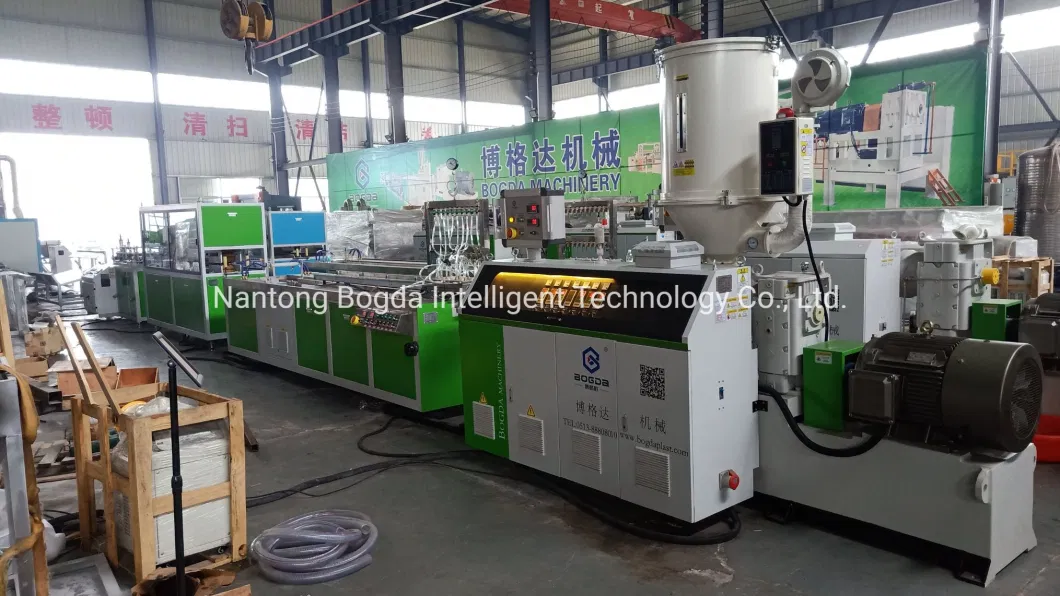 Plastic PVC Electric Wire Trunking Cable Duct Extrusion Making Production Line