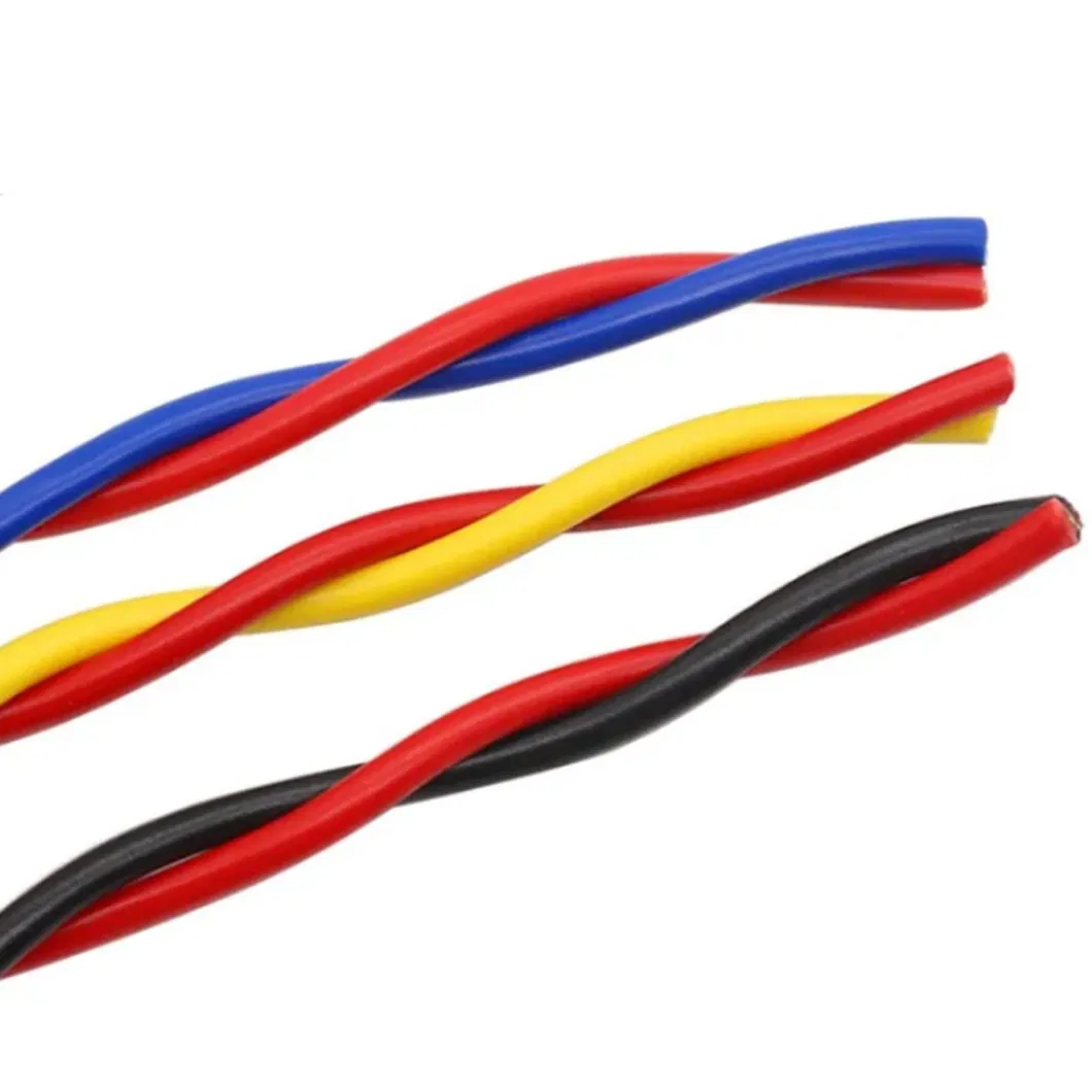 2core 1.5mm Copper Fire Resistant Twisted Pair Rvs PVC Electric Wire Cable