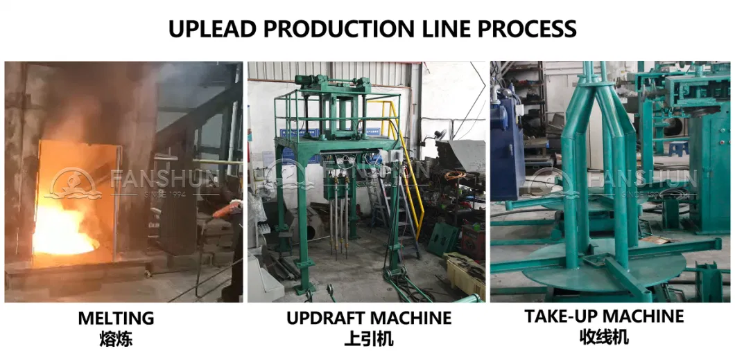 up-Casting Machine Production Line Copper Pole: Used for Cable, Electric Wire