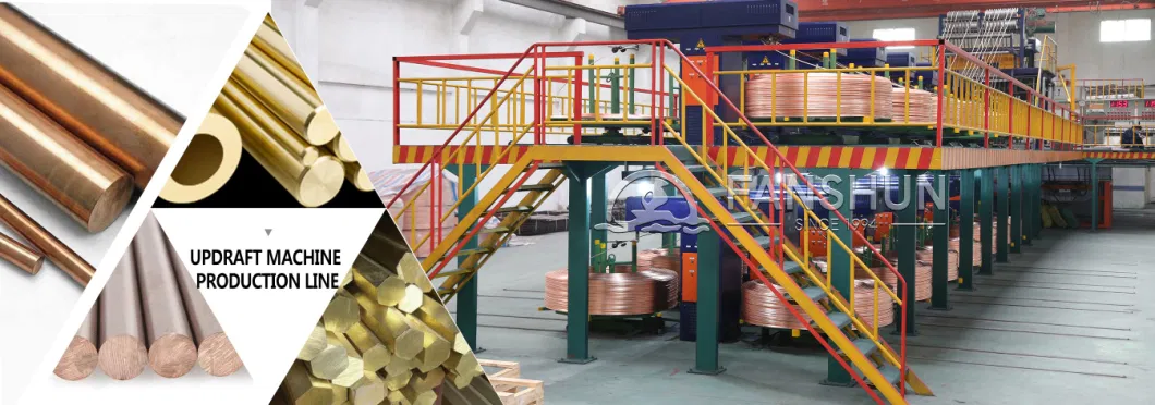 up-Casting Machine Production Line Copper Pole: Used for Cable, Electric Wire