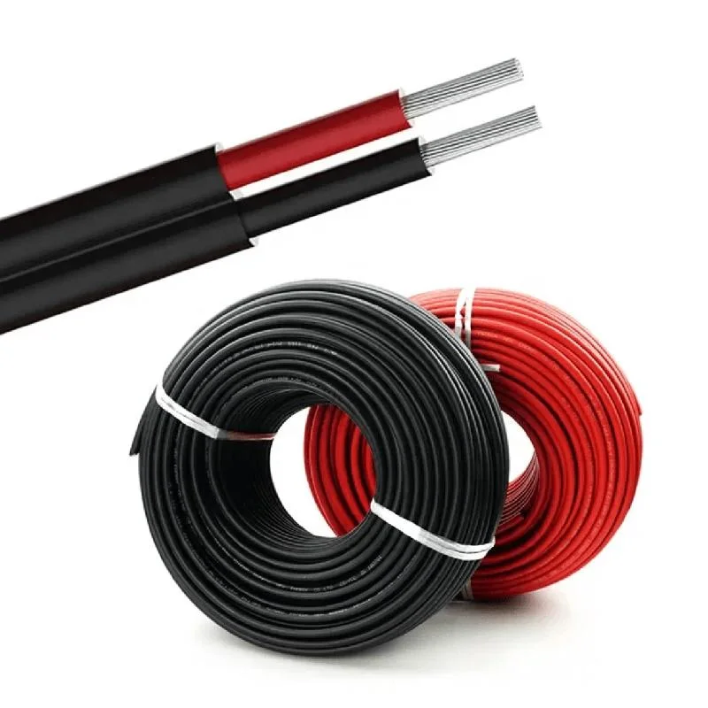 TUV Resistant Solar Wire 6mm PV Cable 10AWG Two-Color Solar Cable