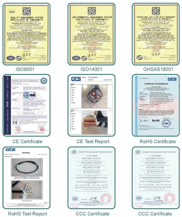 Underground Electrical Armoured Cable 4 Core Power Cable 25mm 35mm 50mm 70mm 95mm 120mm 185mm Power Cable