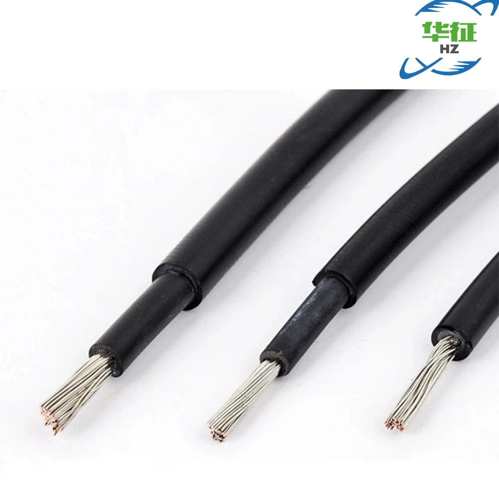 Tinned Copper PV1-F UV #4 6AWG Solar Panel PV Cable