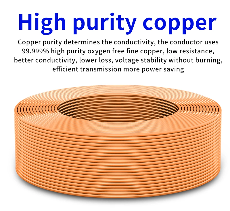 Single Core Copper 1.5mm 2.5mm 4mm 6mm 10mm PVC House Wiring Electrical Cable and Wire Price Building Wire