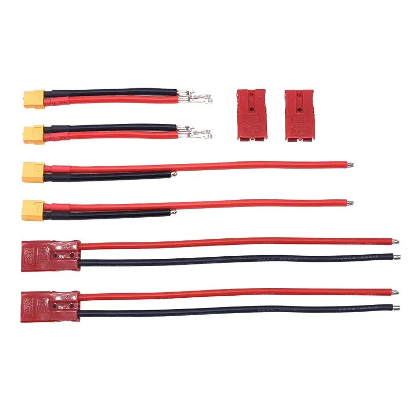 Energy Storage Conversion Cable Extension Wire Harness 15A/30A/45A/75A/120A/180A Anderson-Connector Wire Harness