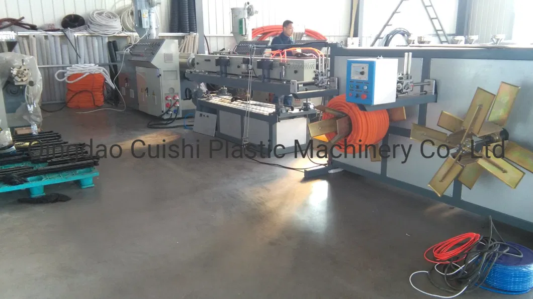 High Speed Corrugated Pipe Cable and Wire Sheath Production Line