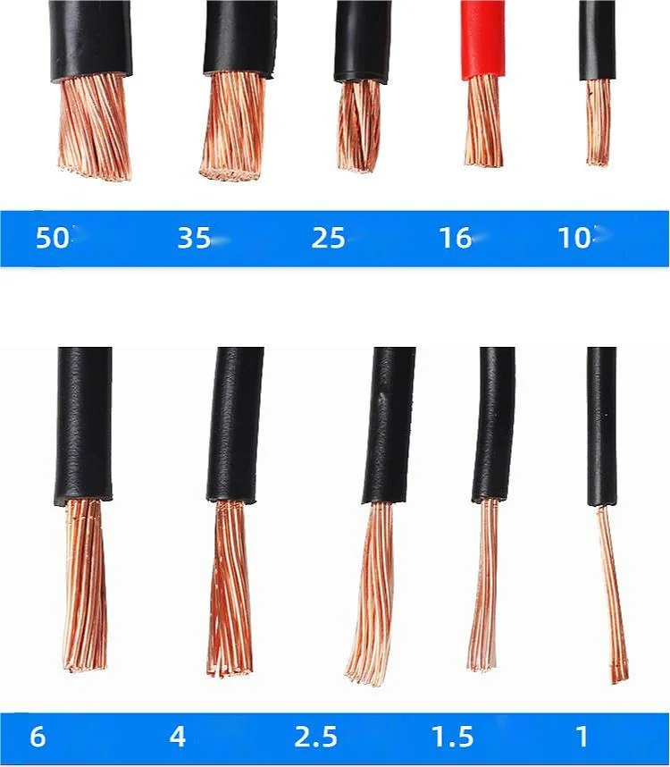 Home House Wiring Building BV Bvr 1.5mm 2.5mm 4mm 6mm Single Core PVC Insulation Copper Conductor Electrical Wire Cable