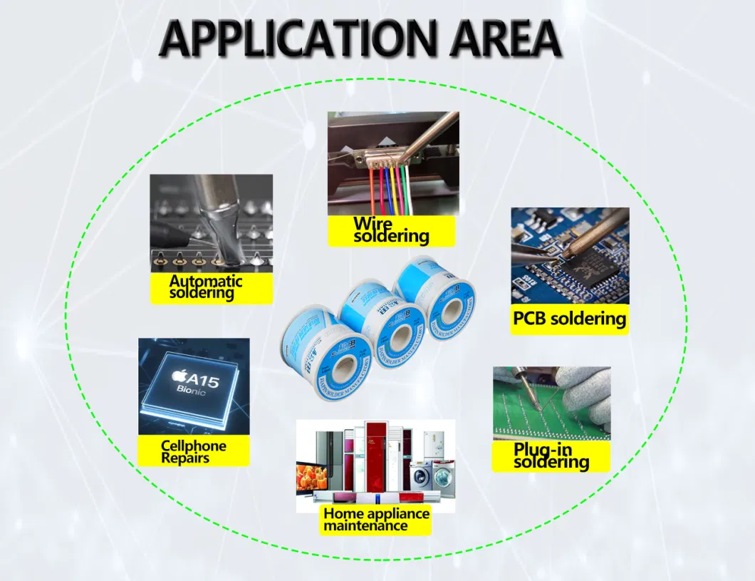 Sn63pb37 High Purity Melting Point 0.8mm Lead Solder Wire