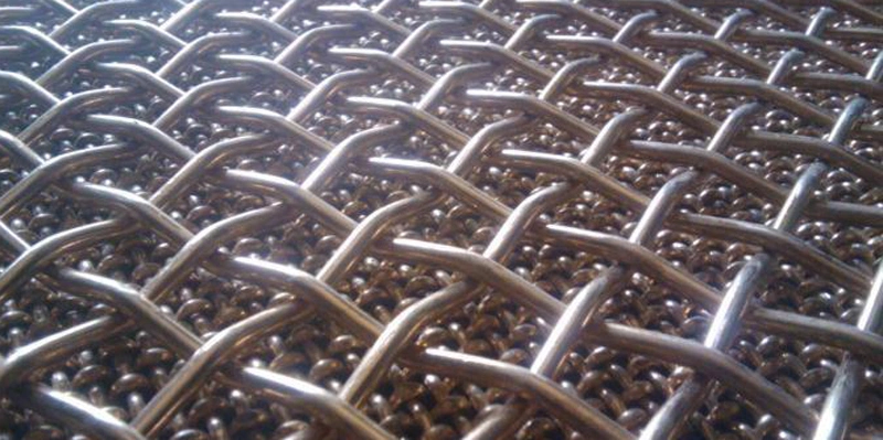 High Tensile Strength Woven Vibrating Screen Mesh/Crimped Wire Meesh for Mining Stone