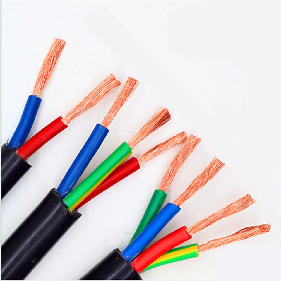 Trvv Flexible Drag Chain Cable Flexible Copper Cable Rvv Cable