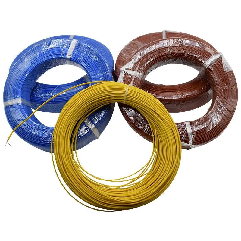 10-32 AWG FEP PTFE PFA High Temperature Resistant Wire Cable for Sensor