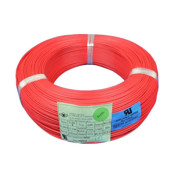 10-32 AWG FEP PTFE PFA High Temperature Resistant Wire Cable for Sensor
