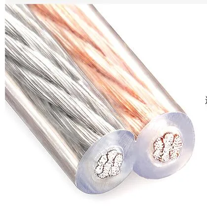 Low Noise Speaker Cable 4mm 2.5mm 1.5mm 1mm 0.75mm 0.5mm