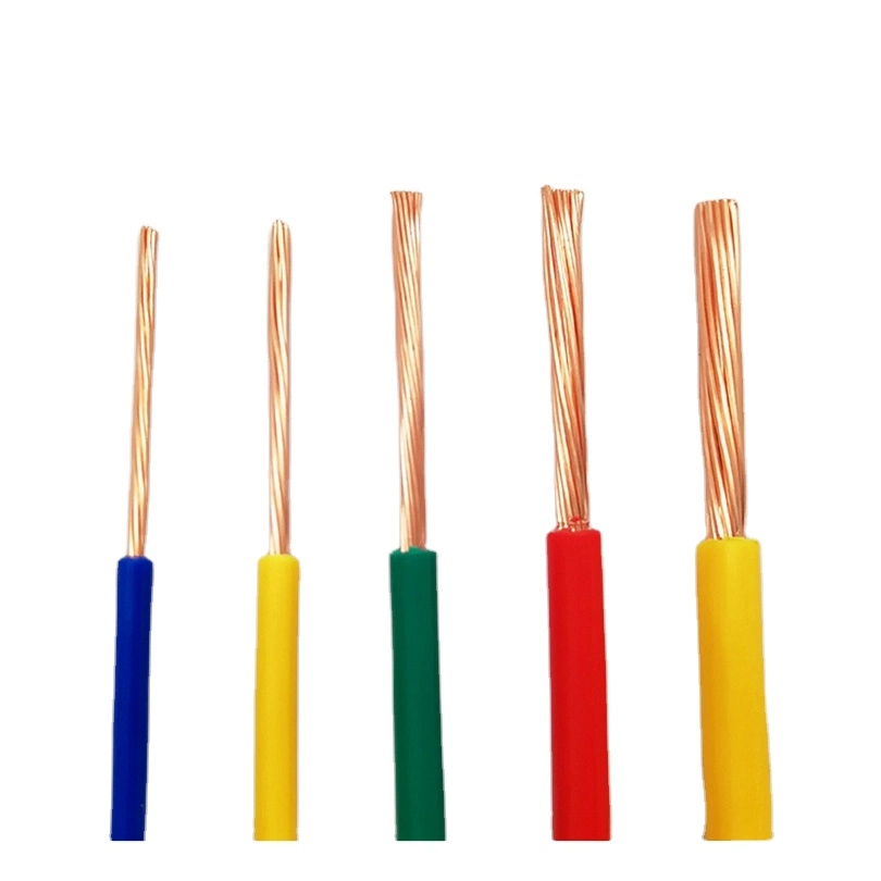 Electronic Cable AWG Copper Wire Bvr 0.5-70mm2 House Wiring Electrical Cable PVC/XLPE Wire.