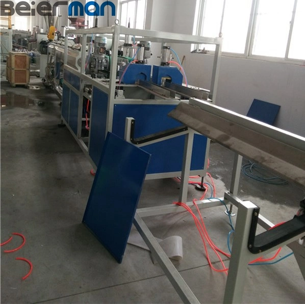 Two Cavity 16/20/25/32/40/50 mm PVC Pipe Extrusion Line for Electrical Conduit Wire Cable Protection Tube Making with Sjsz-55/110 Conical Twin Screw Extruder