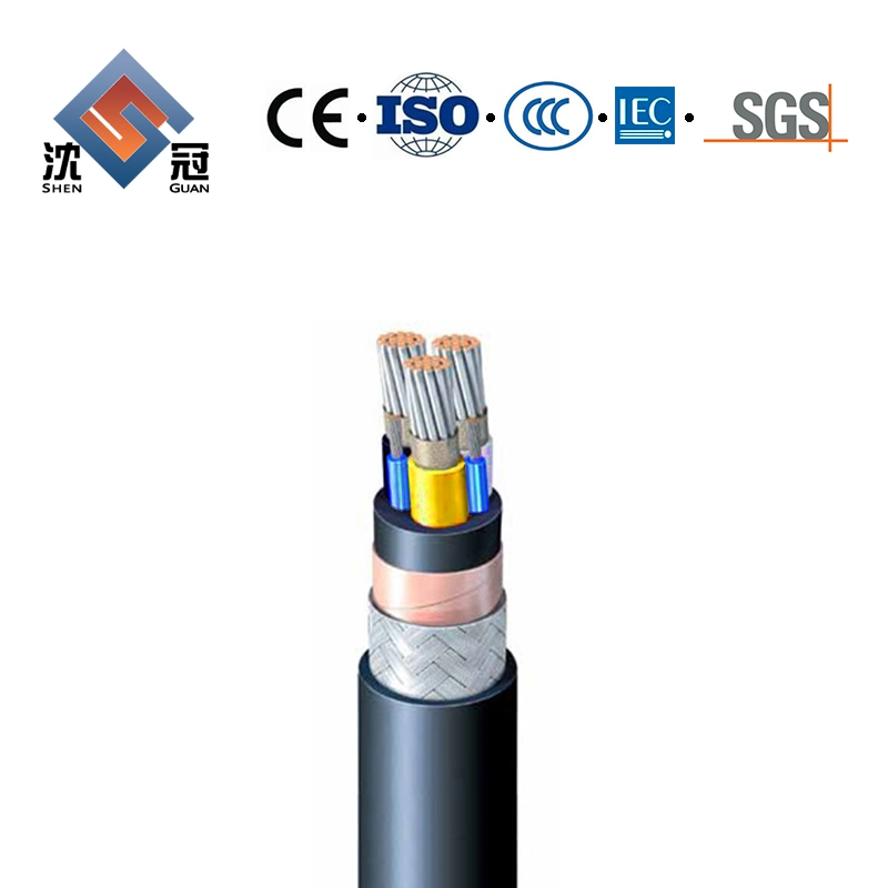 Shenguan Manufacturing Mine 3 Core Electrical Power Cables 3*95 Electric Cable