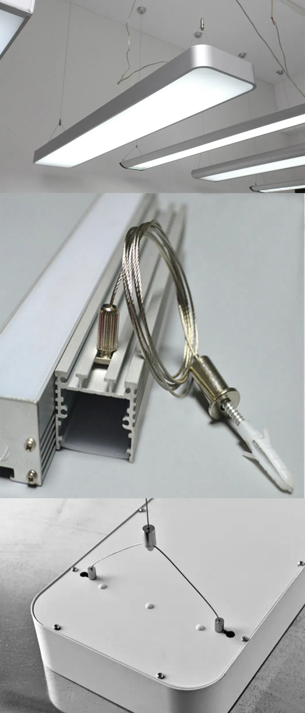 Ceiling Hanging Wire Assembly with Mountaineering Buckle