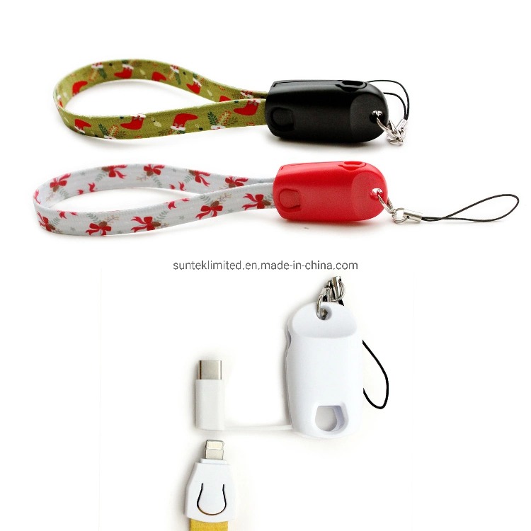 Multi Function Lanyard Charging Data Cable USB
