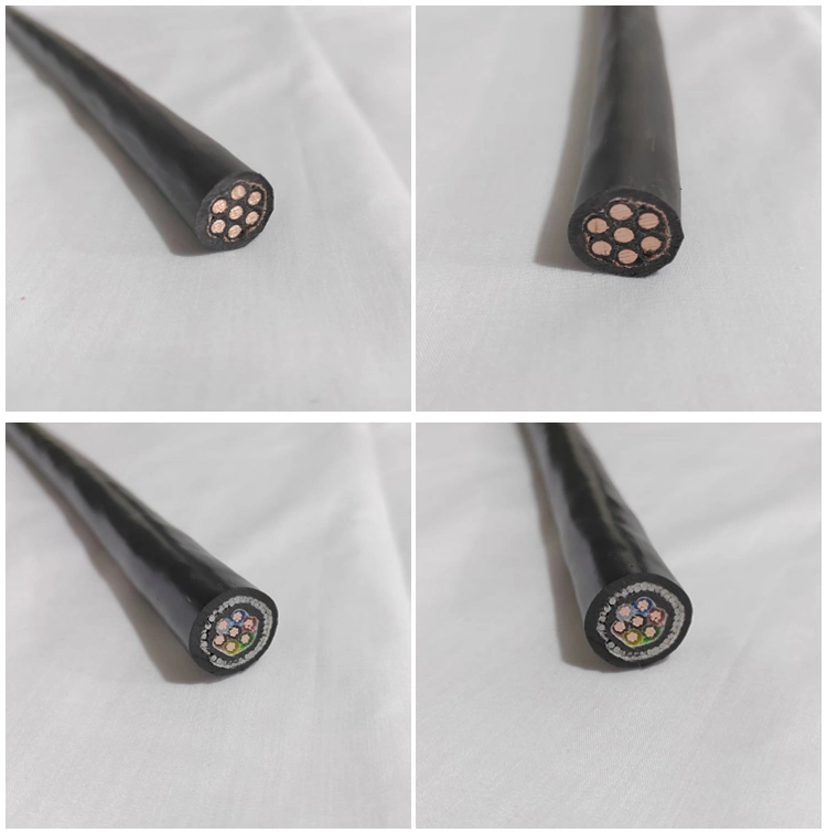 2-30 Cores 0.5 0.75 1.5 2.5 and 4 mm2 Pure Copper Mesh Shielded Wire Signal Control Cable