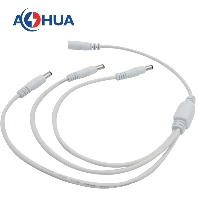 Ahua LED Strip Light 200mm 20 22 24AWG Cable Electrical Wire Quick DC Male Female 2.1 mm Connector