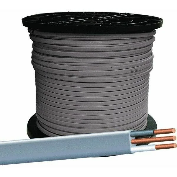 PVC Solid Copper House Wiring Electrical Cable Twin and Earth Flat Cable