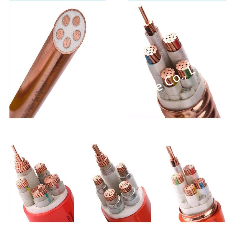 1 2 3 4 5 Core10 16 25 35 50 150 185 240mm Mineral Insulated LSZH Fire Resistant Heating Mineral Cable