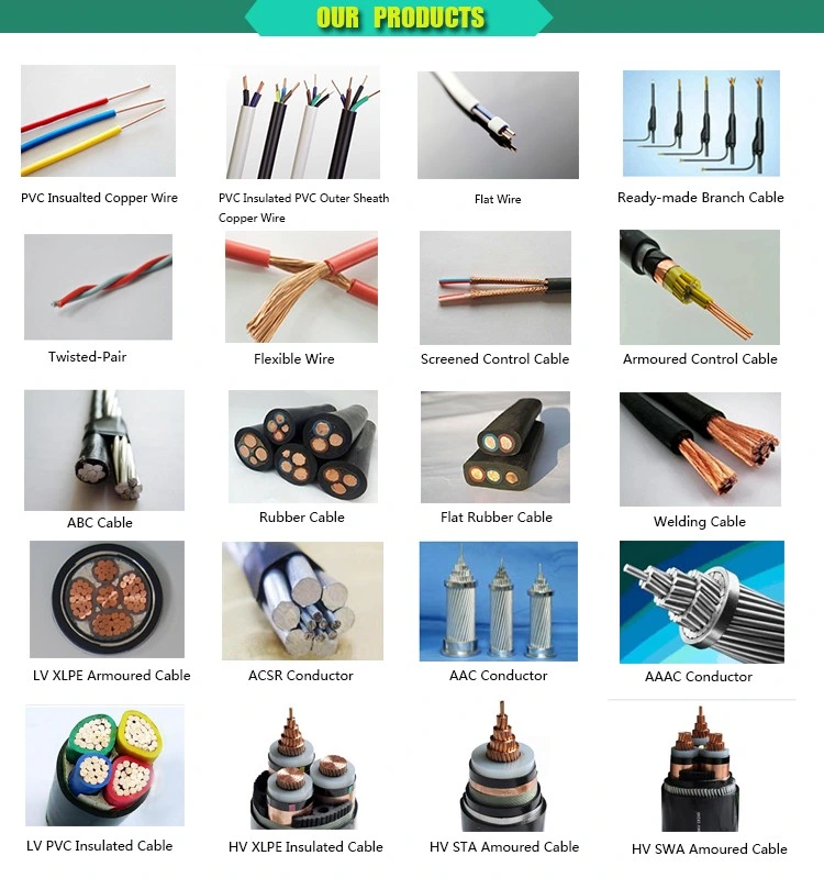Multi Core Pure Copper Conductor XLPE Insulation Electrical Cable Nyy Yjv