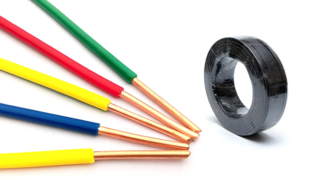 H05z-K/H07z-Kh05z-U/H07z-U/H07z-R Cross-Linked Thermoplastic Halogen-Free Single Core Flexible Copper Conductor PVC Insulated Electrical Cable