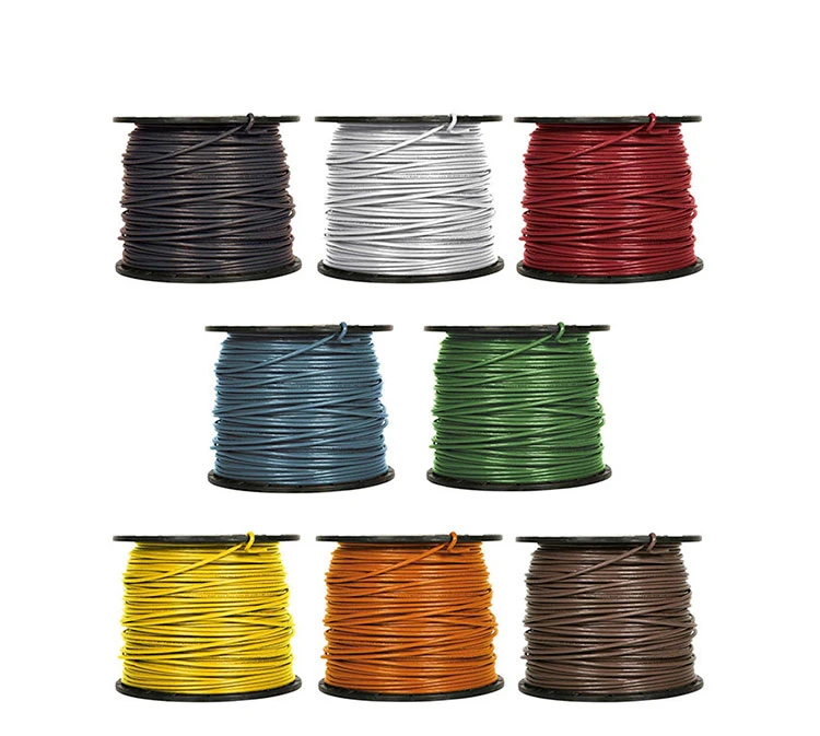 Single Core Heavy Duty Flexible Thw Thhn 2.5mm 4mm 10mm 16mm 12 14 16 18 AWG PVC Insulated Electrical Wire Cable