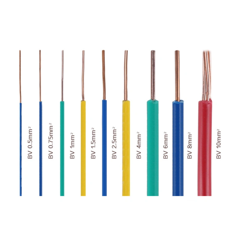 Factory Direct XLPE/PVC Insulated Electric Copper Wire Cable with ISO CCC Certificates (1.5mm 2.5mm 4.0mm 6.0mm 10mm 16mm 20mm 35mm)