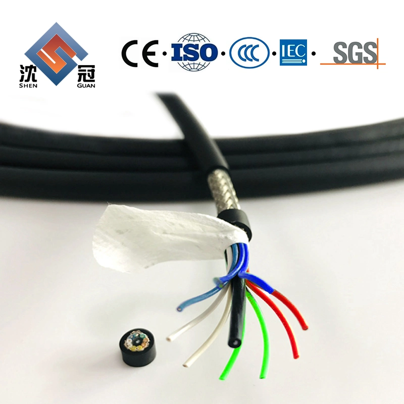 Shenguan Cy LSZH Control Cable, 300/500 V, Flexible Cu/Hf/Petp/Tcwb/LSZH (BS 6500/BS EN 50525-3-11) Yjlhv 1*185 Electric Cable Manufacturing Electrical Cable